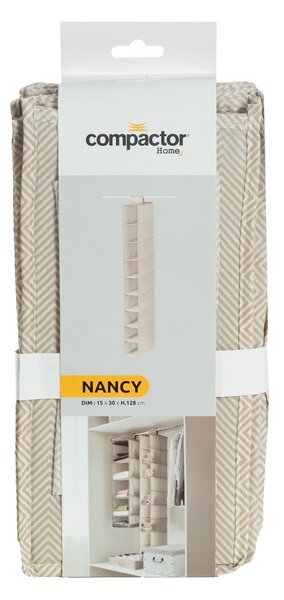 Függő textil gardróbrendszerező Nancy – Compactor