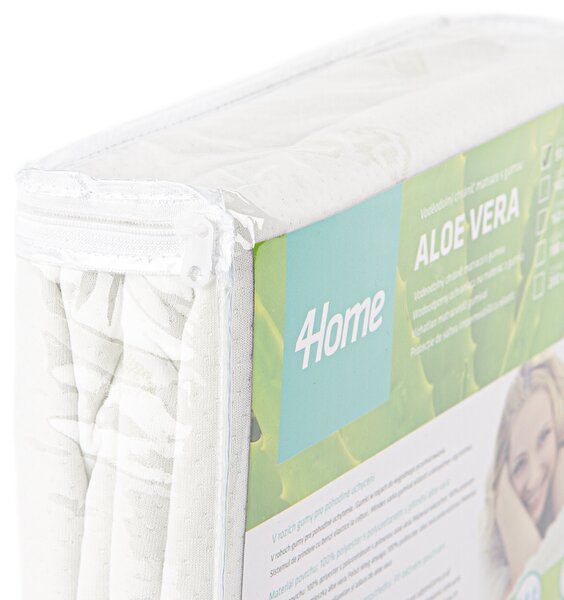 4Home Aloe Vera körgumis vízhatlan matracvédő, 70 x 160 cm