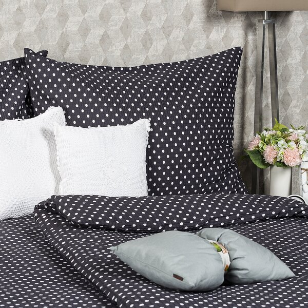 4Home szürke pöttyös krepp ágyneműhuzat