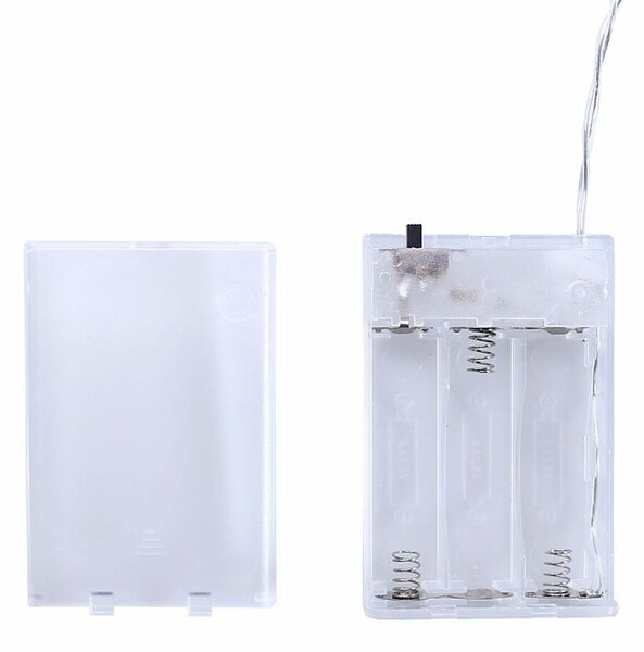 DecoKing fényfüzér fényképek számára meleg fehér, 20 LED