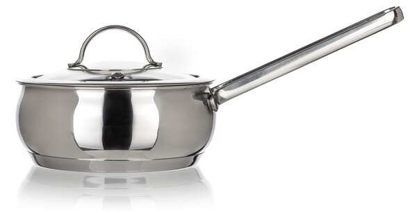 Banquet Belly rozsdamentes acél serpenyő fedővel , 14 cm, 0,95 l