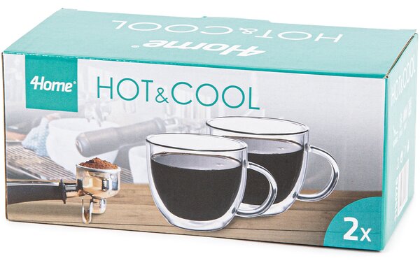 4Home Termo Tea Hot&Cool pohár 350 ml, 2 db