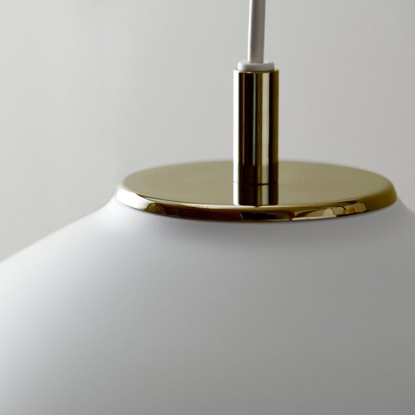 Függőlámpa Belid, dimmable, Fehér, Nappali, Fém, Dizájn