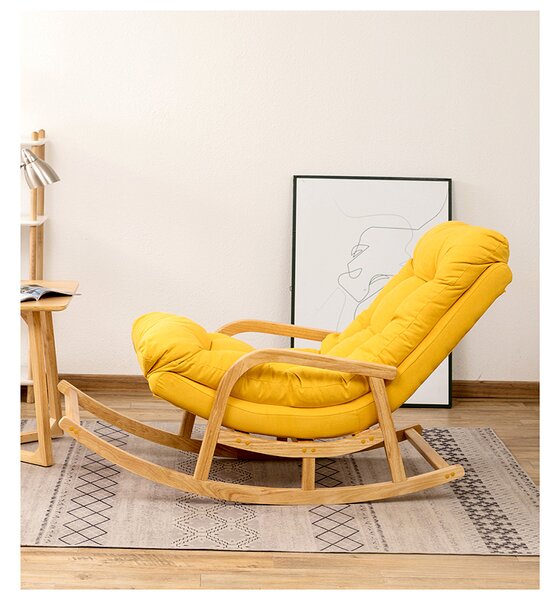 Home Office Simple Fotel - Sárga