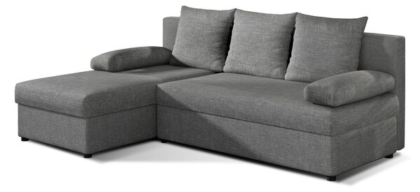 Sarokkanapé Genna (világosszürke) (B). Akció -20%