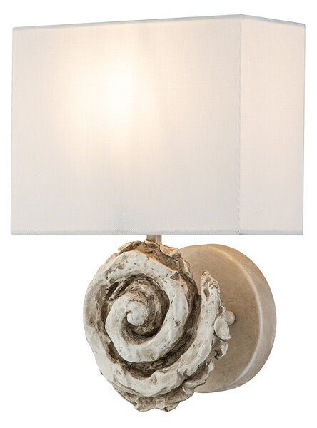 Flambeau klasszikus fali lámpa swirl fehér elsfb-swirl-1l-w