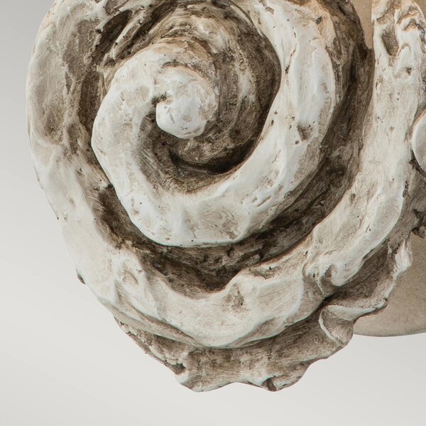 Flambeau klasszikus fali lámpa swirl fehér elsfb-swirl-1l-w