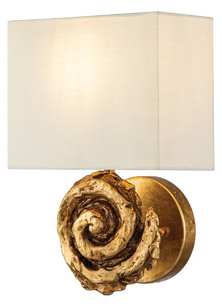 Flambeau klasszikus fali lámpa swirl arany elsfb-swirl-1l-g