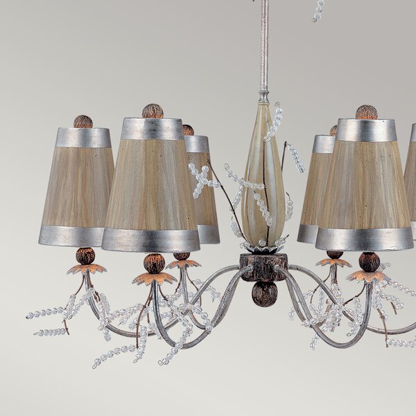 Flambeau glamour klasszikus csillár kristal luxe ezüst taupe elsfb-kristal-luxe6