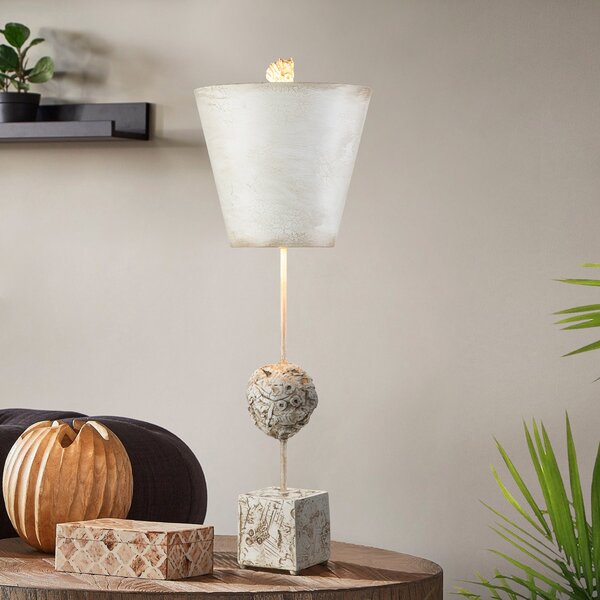 Flambeau vintage asztali lámpa petra antik fehér fehér elsfb-petra-tl