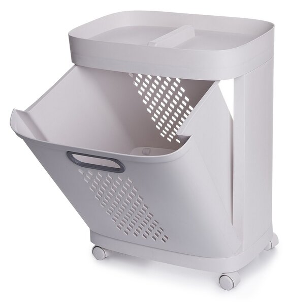 4Home HANDY univerzális tároló kosarak kerekeken, 2 emeletes