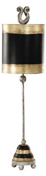 Flambeau klasszikus asztali lámpa phoenician fekete ezüst arany elsfb-phoenician-tl
