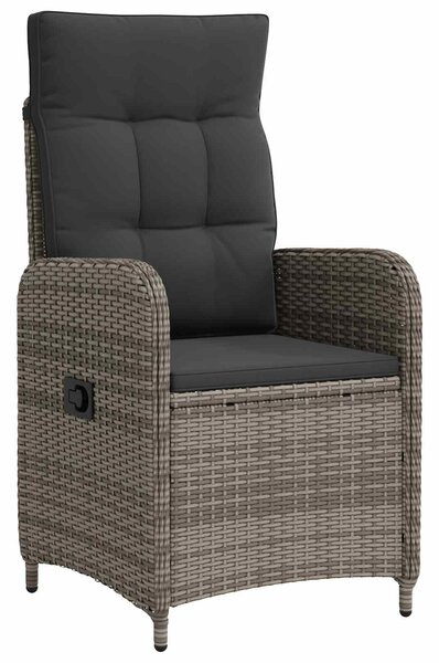 VidaXL Kerti lounge szett 3 db Világosszürke és Sötétszürke