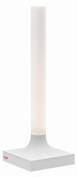 Asztali lámpa Kartell, Goodnight, dimmable, Fehér, Nappali, Műanyag, Dizájn