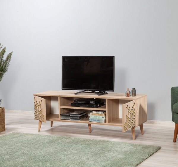 TV asztal/szekrény Thalia 120 (sonoma tölgy)