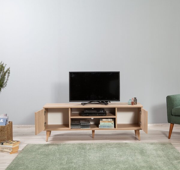 TV asztal/szekrény Thalia 120 (sonoma tölgy)