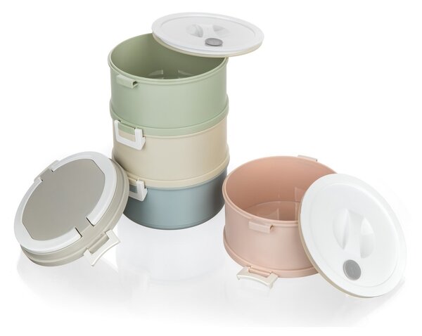 Banquet Avanza műanyag ételhordozó, 2,8 l, 4 db-os szett multicolor