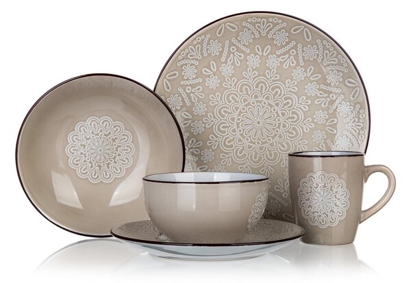 Banquet Shape desszertes tányér szett 21,3 cm, 6 db