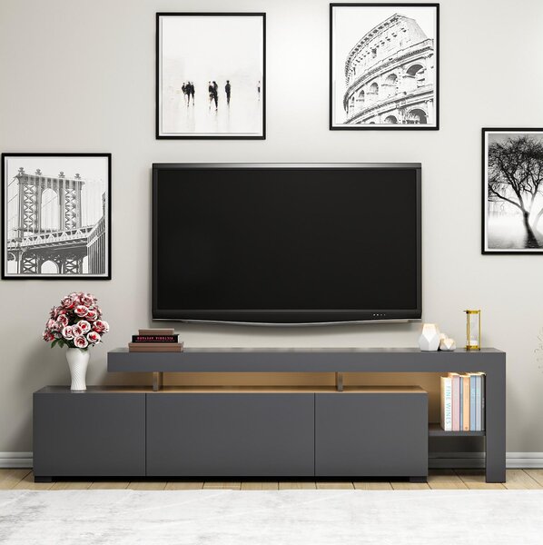 TV asztal/szekrény Belize (antracit)
