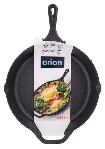 Orion Serpenyő öntöttvas, 30 cm