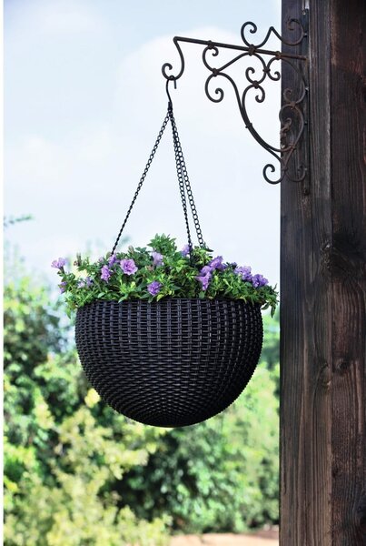 Műanyag függő virágcserép ø 35 cm Hangingsphere – Keter