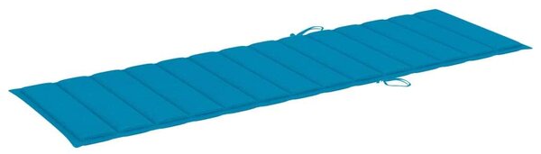 VidaXL Akácfa Napozóágy - Összecsukható - 200cm