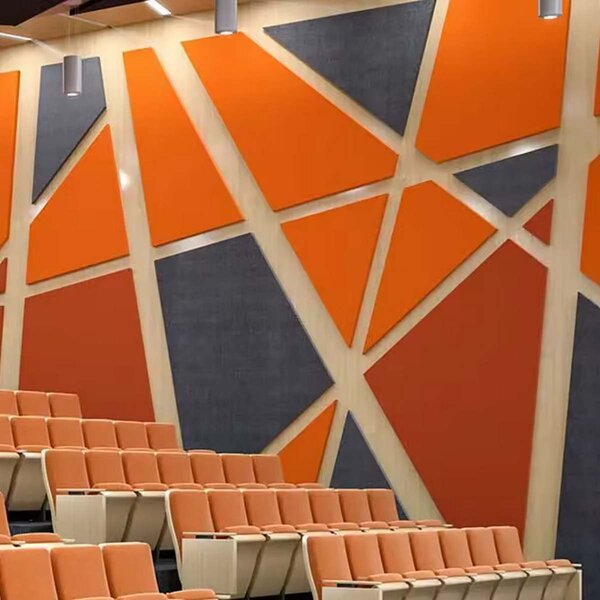 Bilnora extra sűrű akusztikai filc falpanel 100x50x2,5cm, öntapadós hátsó résszel - 6 silver , 100x50x2,5cm