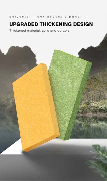 Bilnora extra sűrű akusztikai filc falpanel 120x120x1,2cm, több féle színben - 16 fekete