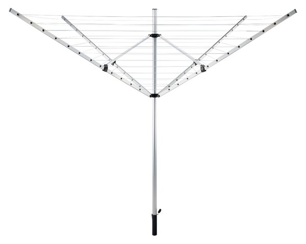 Kerti ruhaszárító, ezüst/fekete, 50 m, ROTARY NEW TYP 1