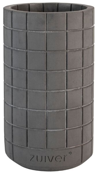 Antracitszürke betonváza ZUIVER FAJEN 26 cm