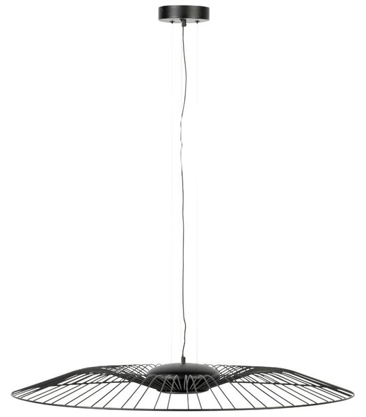 Fekete fém LED függőlámpa ZUIVER SPIDER 90 cm