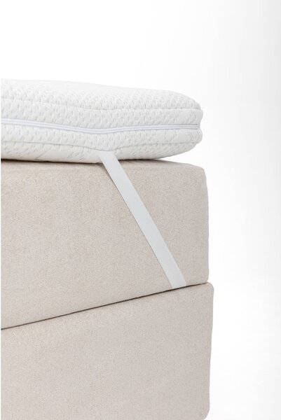 Kék ágyneműtartós boxspring ágy 160x200 cm Elva Bold – Bonami Selection