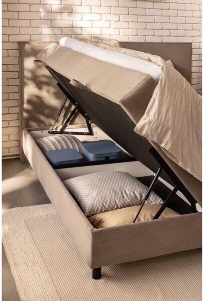 Kék ágyneműtartós boxspring ágy 160x200 cm Elva Bold – Bonami Selection