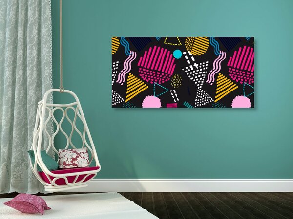 Kép modern Memphis minta