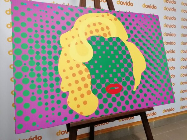Kép Marilyn Monroe v pop art stílusban