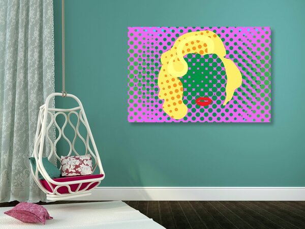 Kép Marilyn Monroe v pop art stílusban