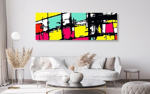 Kép stílusos pop-art