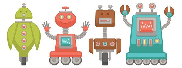 Kép robot család