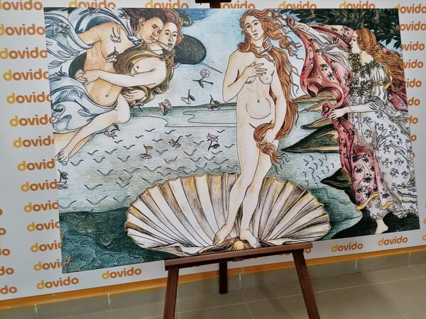 Kép Vénusz születése-Sandro Botticelli