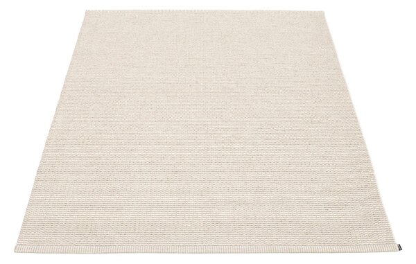 Krémszínű kültéri-beltéri szőnyeg 140x200 cm Mono Linen Vanilla – Pappelina