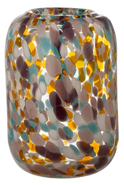 Üveg kézzel készített váza (magasság 18 cm) Vidia – Bloomingville