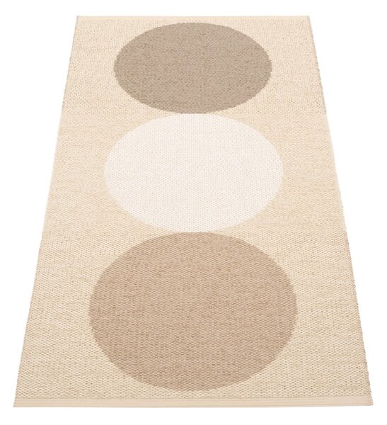 Bézs-krémszínű kültéri-beltéri szőnyeg 70x140 cm Otto Grain – Pappelina