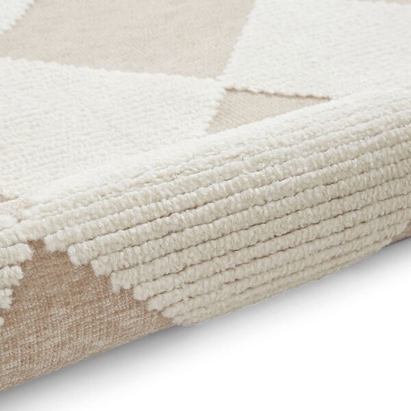 Fehér-bézs mosható szőnyeg 160x230 cm Lyna Beige&White – Think Rugs