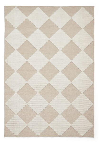 Fehér-bézs mosható szőnyeg 160x230 cm Lyna Beige&White – Think Rugs
