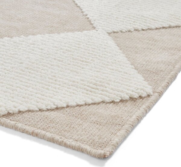 Fehér-bézs mosható szőnyeg 160x230 cm Lyna Beige&White – Think Rugs