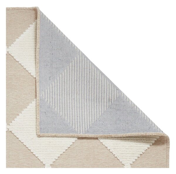Fehér-bézs mosható szőnyeg 160x230 cm Lyna Beige&White – Think Rugs