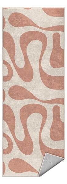 Rózsaszín mosható futószőnyeg 80x200 cm Strawberry Latte – Mila Home
