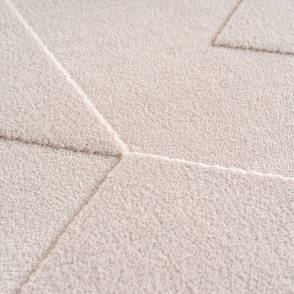 Krémszínű mosható szőnyeg 140x200 cm Pompei 1613 – Ayyildiz Carpets