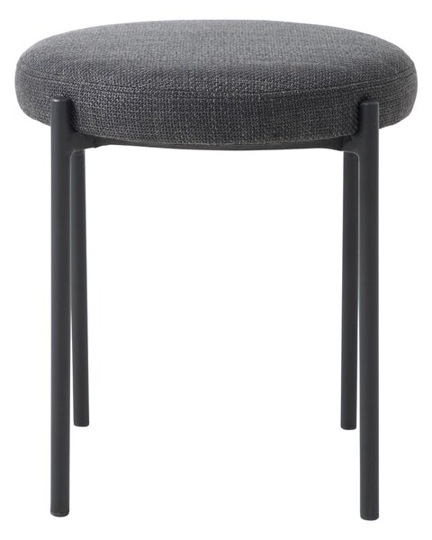 Sötétszürke fém ülőke Pelican – Unique Furniture