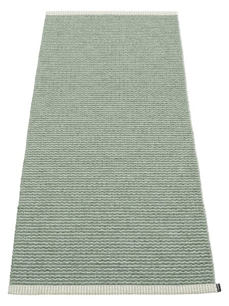 Világoszöld kültéri-beltéri futószőnyeg 60x150 cm Mono Sage Army – Pappelina